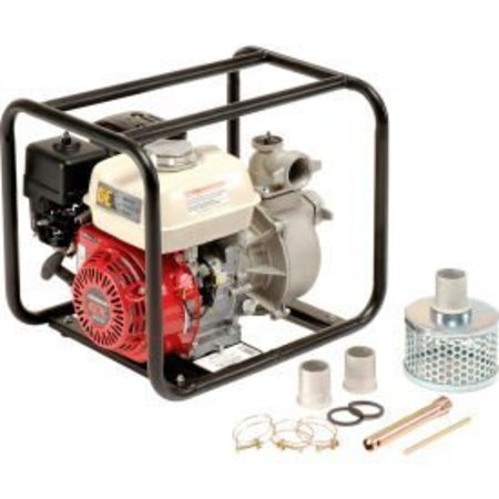 Be Pressure Supply Water Pump 2 Inch Intake/Outlet 6.5 HP Honda Engine WP-2065HL